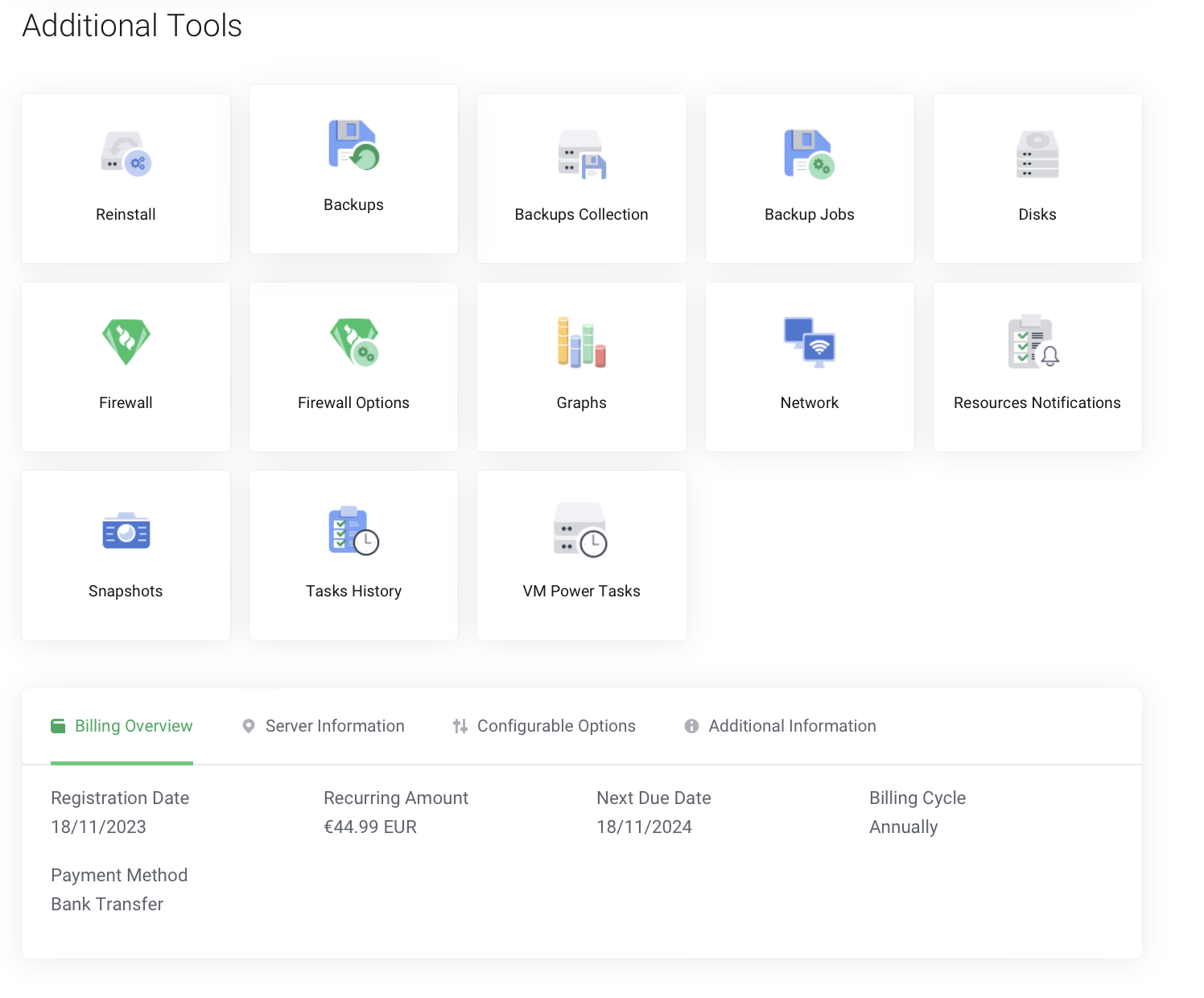 VPS Hosting - Upgrade your instance when more resources are needed